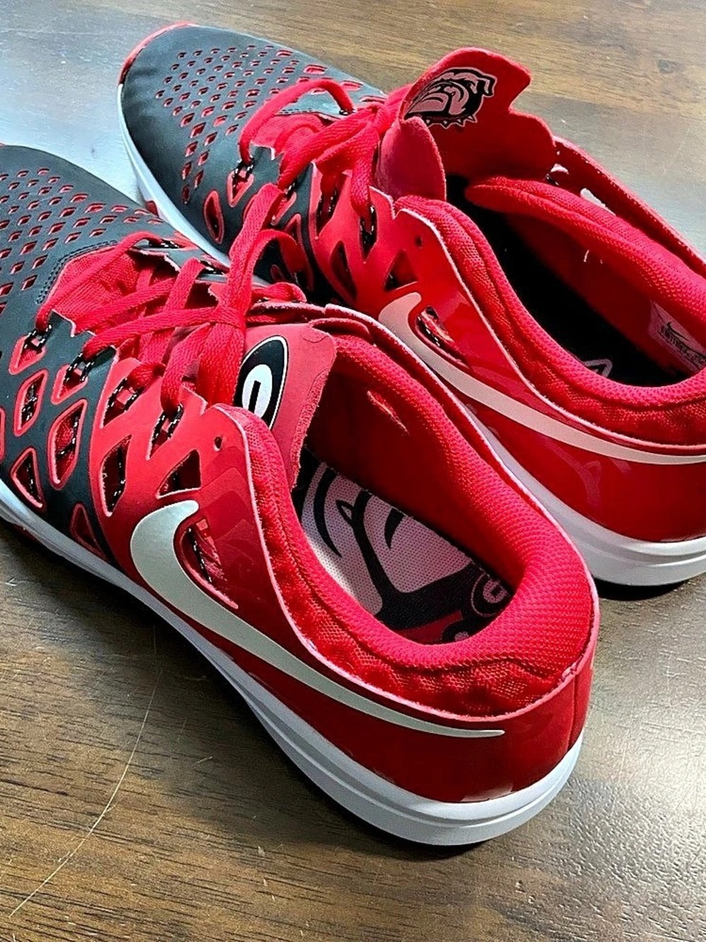 Nike Train Speed 4 AMP Georgia Bulldogs Cross Trainers Mens 12.5 Red Black